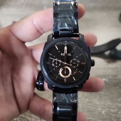 Fossil  Watch black