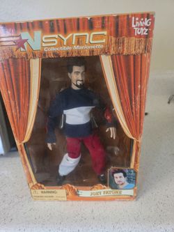 Joey fatone collectible marionette