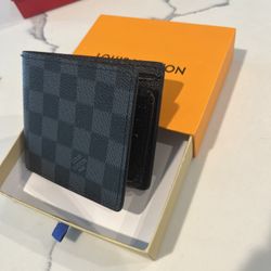 Louis V Black Monogram bifold wallet 