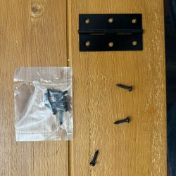 48 Antrader Folding Cabinet Hinges And Screws - Mat Black