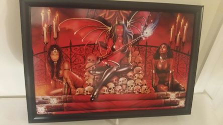 SLAVE GIRLS FRAME - WITH LIGHTS