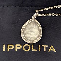 Ippolita - Lollipop Collection - Teardrop Pendant With Diamonds 