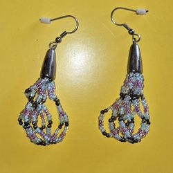 Hand Beaded Dangles