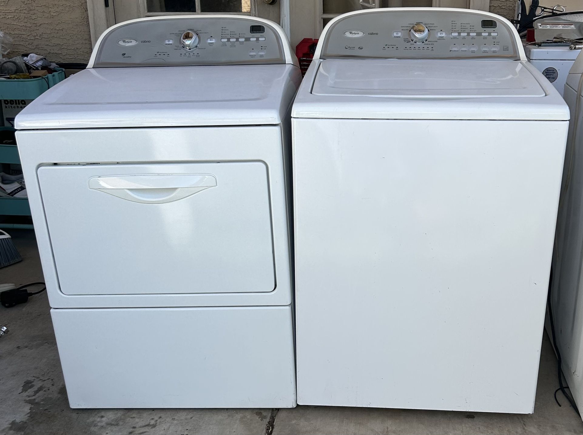 Lavadora Y Secadora Whirlpool Cabrio