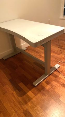 Costco Tresanti Electric Standing Desk w/ Wireless Charging & Drawer – $150