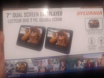 New duel screen DVD player for car headrest