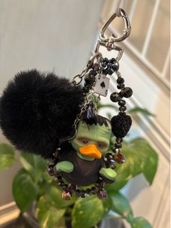 Frankenstein Ducky Keychain🖤💚