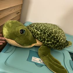Large Sea Turtle Plush 