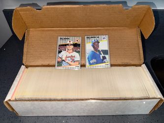 1989 Fleer Baseball Card Complete Set - Ken Griffey jr RC Rookie year