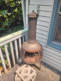 Antique wood stove
