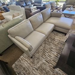 2-pc Leather Sectional Sofa-Virton 