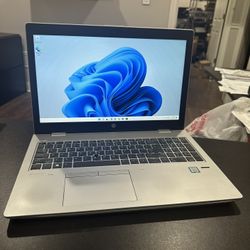 HP ProBook 650 G4 15” 1.6ghz Intel Core i5-8250U 8gb RAM 256gb SSD Windows 11 Pro  