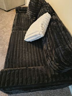 Black couch