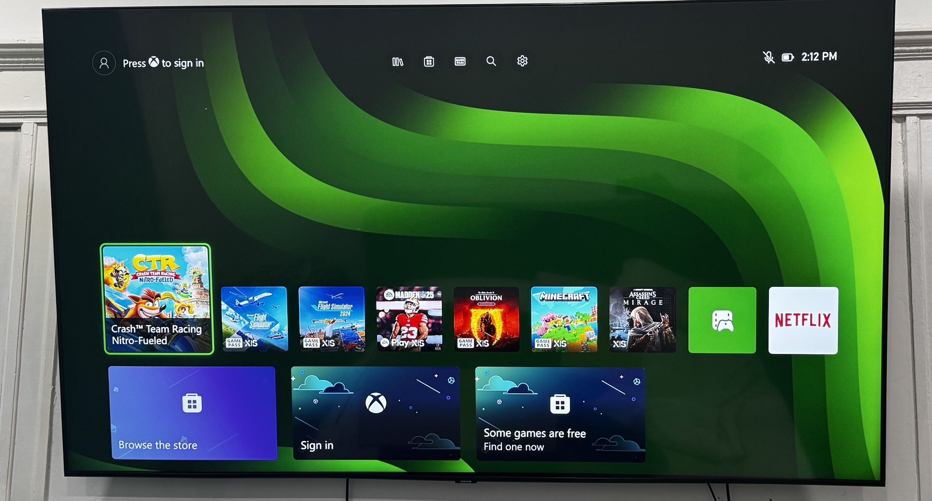 75-inch Class TU8000 Crystal UHD 4K Smart TV