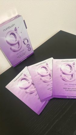 Numbuzin- 3 NAD BIO Lifting-sil Full Face mask