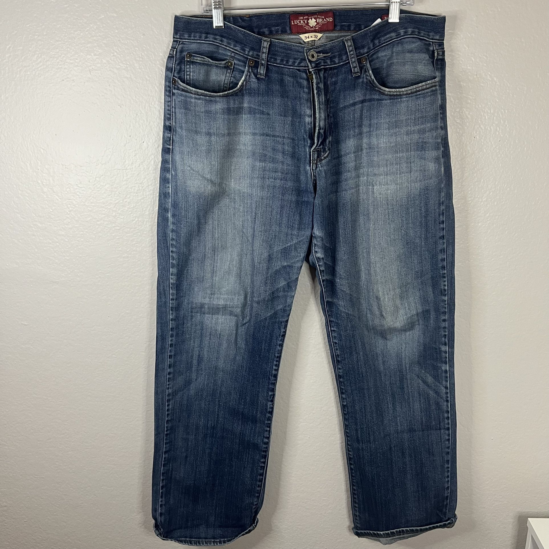 Lucky Brand 361 vintage Straight Leg Denim Jeans Mens - Sz 34x32