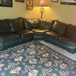 Leather  Sectional Sofa