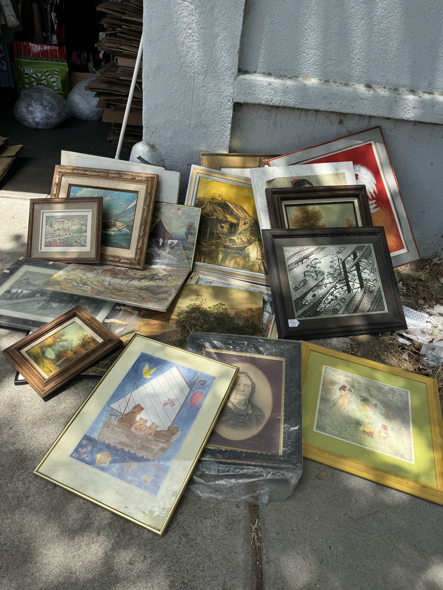 Tons Of Vintage Art Super Cheap