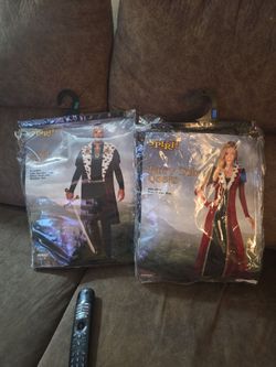 King and queen costumes