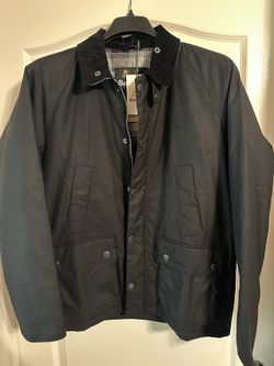 Barbour Ashby- Black Waxed Jacket