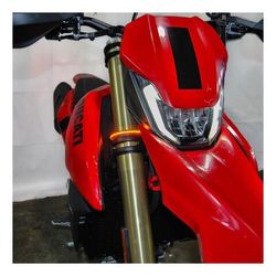 Ducati Hypermotard Red Number Plate