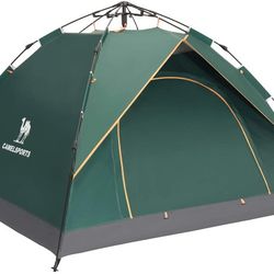 2 Person Tent Automatic Hydraulic Camping Dome Tent