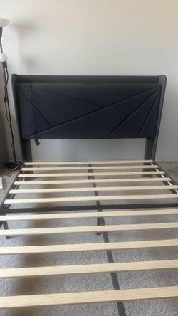 Queen Bed Frame with Headboard