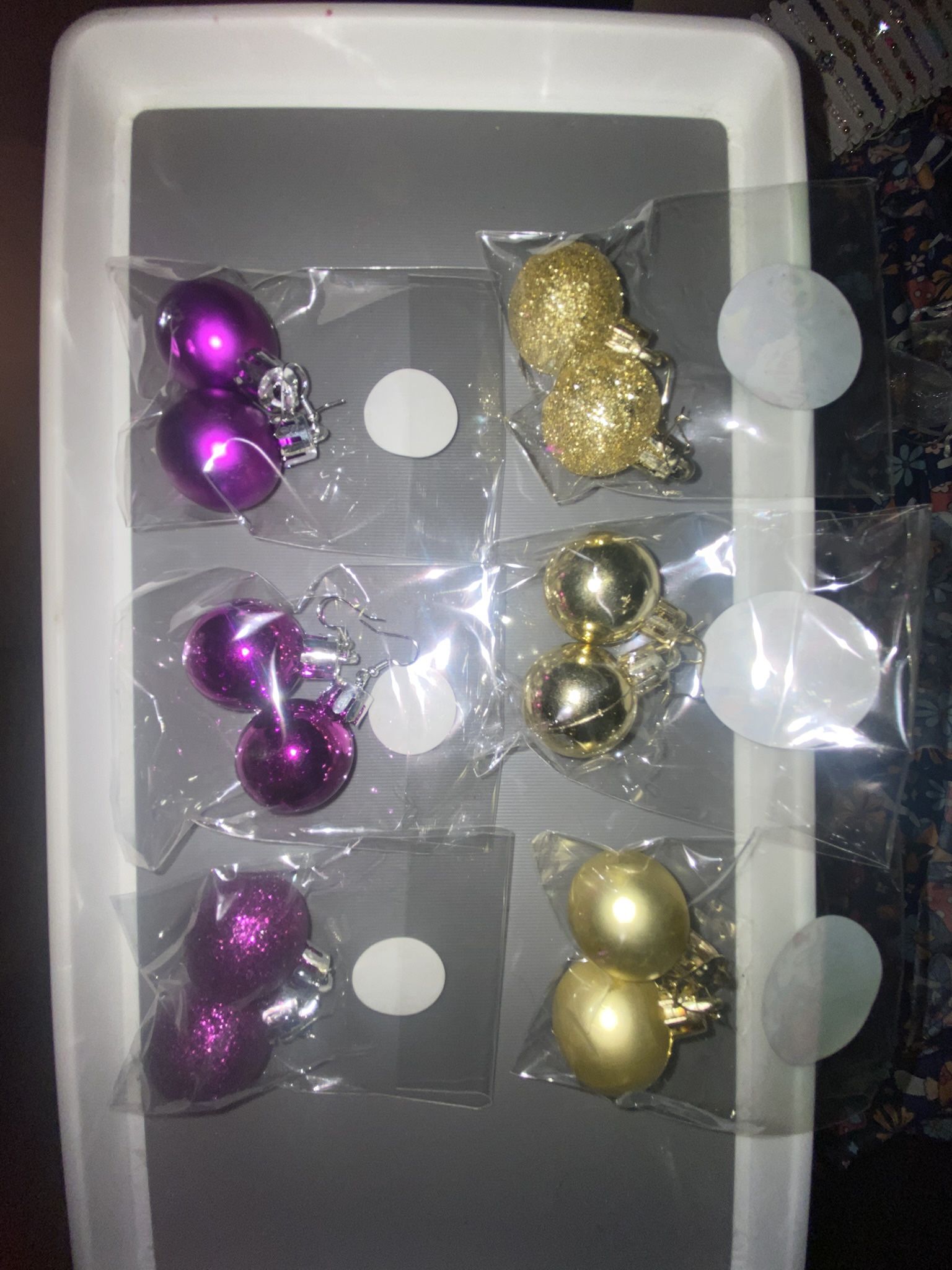 Christmas Ornament Earrings