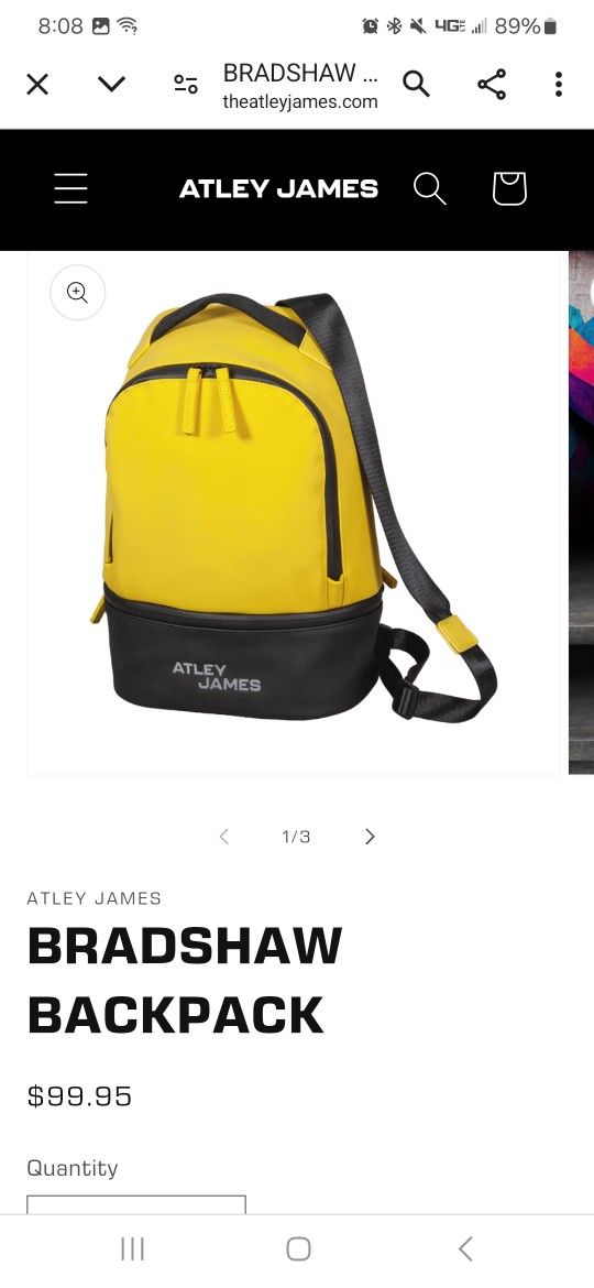 Atley James Backpack