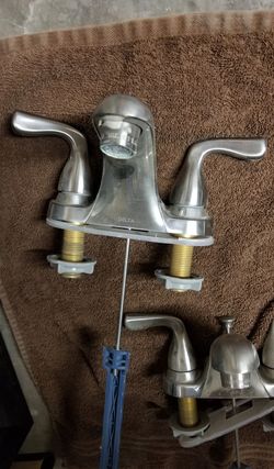Delta bathroom faucet $25 each or both for $40
