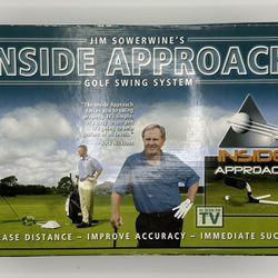 Jim Sowerwine Inside Approach Golf Swing System New In Box Jack Nicklaus