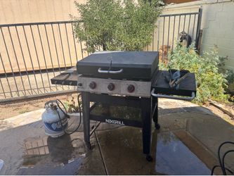 Bbq nexgrill flat top and Traeger smoker Jr