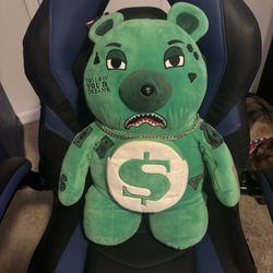 Green teddy bear Sprayground Bag