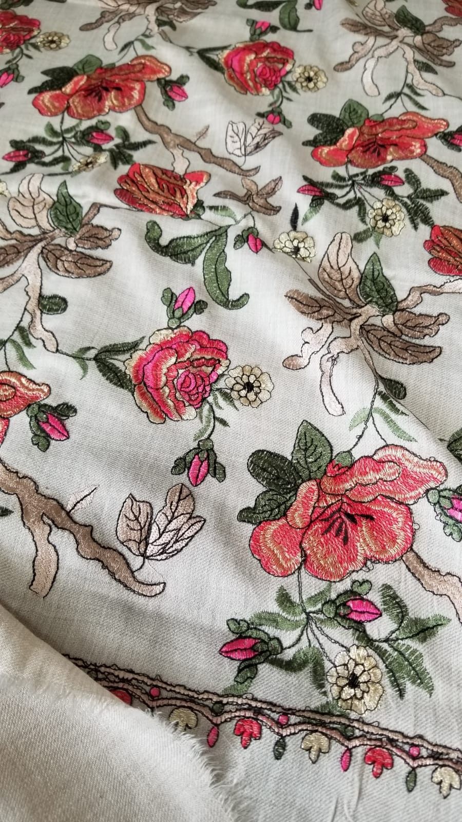 Pashmina Embroidered Shawl