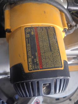 DEWALT DWS780 MITER SAW