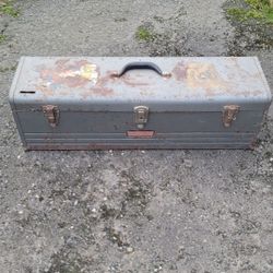 Vintage Craftsman Carpenters Toolbox