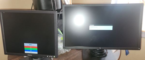 Dell Computer Monitors – Set of Two