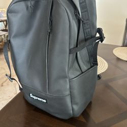 Supreme Leather Backpack 