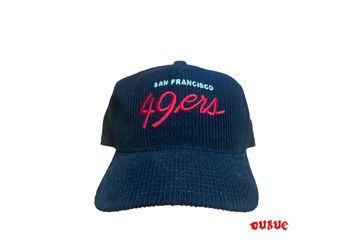 San Francisco 49ers NFL Black Corduroy Cap Hat Adjustable