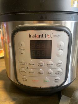 Instant Pot Duo Crisp + Air Fryer