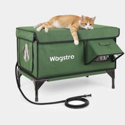 Outdoor Heated Cat House – New 