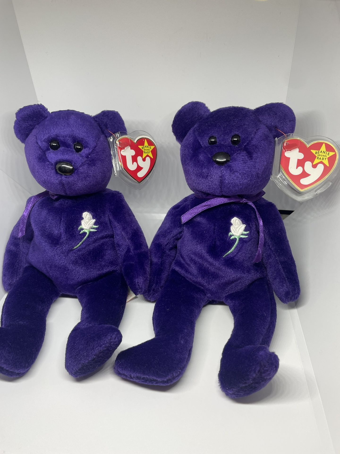 Ty Beanie Babies - Princess Diana Memorial Fund - Rare & Vitange