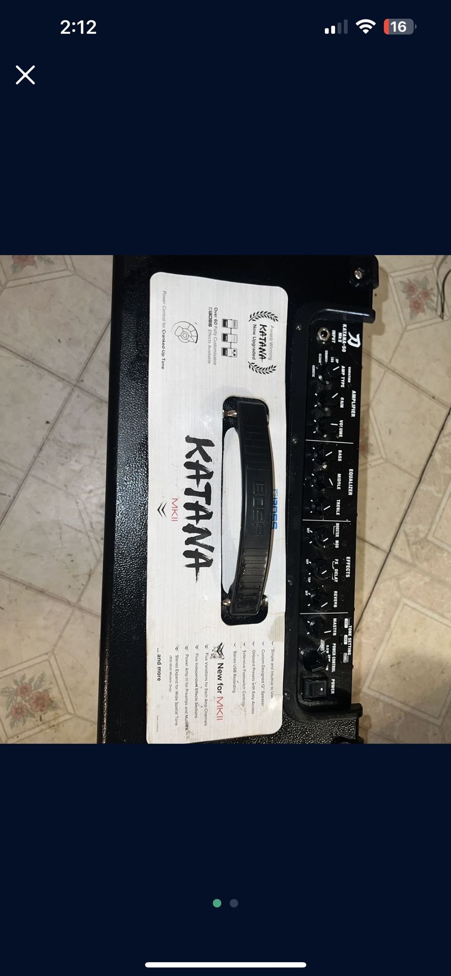 Boss Katana MKII Guitar Amp