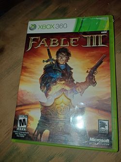 Fable 3 Xbox 360