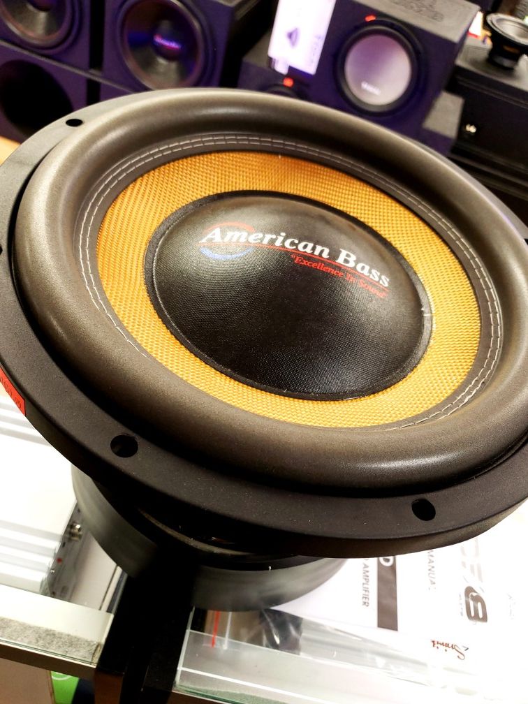 AMERICAN BASS GODFATHER 12" D1 COMPETITION SUBWOOFER