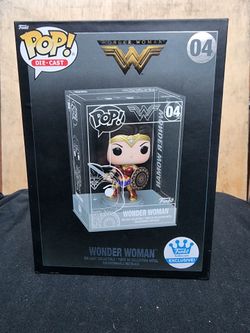 Funko Pop! Die-Cast Wonder Woman with Sword & Shield, DC Comics #04