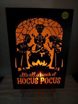 Hallmark Disney Halloween Hocus Pocus Metal Luminary