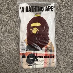 Bape burberry