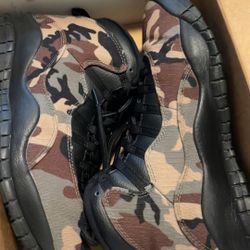 Jordan 10 Camouflage Sz 9