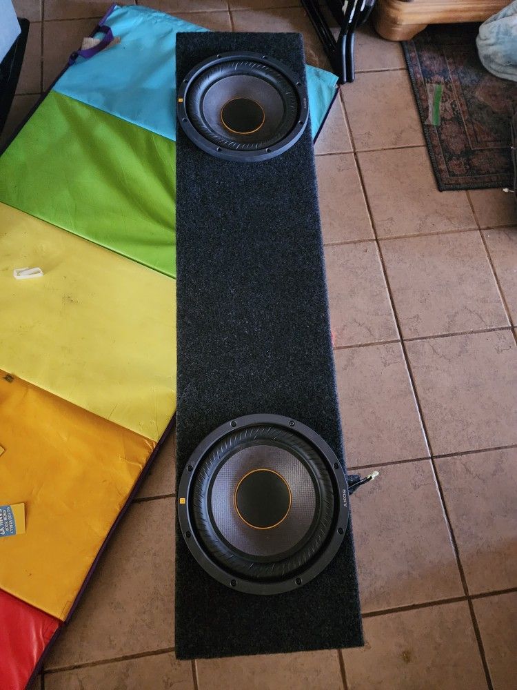 Two Sony subs in a box /TRADE